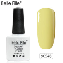 Load image into Gallery viewer, Belle Fille Base and Top Coat Gel Nail Polish UV 10ml Transparent Soak Off Primer Gel Polish Gel Lacquer Nail Art Manicure