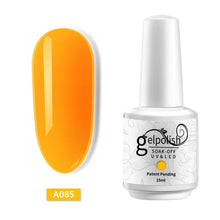 Load image into Gallery viewer, ROHWXY 15ml Uv Gel Nail Polish Top Uv Led Gel Nail Art Varnish Hybrid Soak Off Gel Lacquer Lucky Nail Paint Gel Polish Gellak
