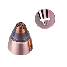 Load image into Gallery viewer, Mini Electric Eyebrow Trimmer Lipstick Brows Pen Hair Remover Painless Eye brow Razor Epilator with LED Light OPP Package