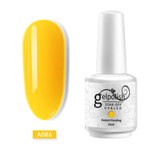 Load image into Gallery viewer, ROHWXY 15ml Uv Gel Nail Polish Top Uv Led Gel Nail Art Varnish Hybrid Soak Off Gel Lacquer Lucky Nail Paint Gel Polish Gellak
