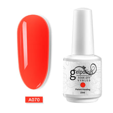 Load image into Gallery viewer, ROHWXY 15ml Uv Gel Nail Polish Top Uv Led Gel Nail Art Varnish Hybrid Soak Off Gel Lacquer Lucky Nail Paint Gel Polish Gellak