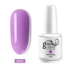 Load image into Gallery viewer, ROHWXY 15ml Uv Gel Nail Polish Top Uv Led Gel Nail Art Varnish Hybrid Soak Off Gel Lacquer Lucky Nail Paint Gel Polish Gellak