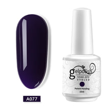 Load image into Gallery viewer, ROHWXY 15ml Uv Gel Nail Polish Top Uv Led Gel Nail Art Varnish Hybrid Soak Off Gel Lacquer Lucky Nail Paint Gel Polish Gellak