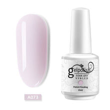 Load image into Gallery viewer, ROHWXY 15ml Uv Gel Nail Polish Top Uv Led Gel Nail Art Varnish Hybrid Soak Off Gel Lacquer Lucky Nail Paint Gel Polish Gellak