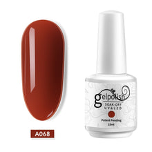 Load image into Gallery viewer, ROHWXY 15ml Uv Gel Nail Polish Top Uv Led Gel Nail Art Varnish Hybrid Soak Off Gel Lacquer Lucky Nail Paint Gel Polish Gellak