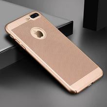 Load image into Gallery viewer, Ultra Slim Phone Case For iPhone 6 6s 7 8 Plus Hollow Heat Dissipation Cases Hard PC For iPhone 5 5S SE Back Cover Coque X S MAX