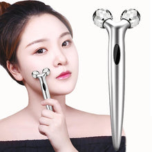 Load image into Gallery viewer, Fashion Mini Manual Roller Massager 360 Revolving 3D Full Body Shape Beauty Facial Lift Crepe Y-Cylinder Massager Tool