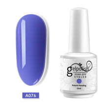 Load image into Gallery viewer, ROHWXY 15ml Uv Gel Nail Polish Top Uv Led Gel Nail Art Varnish Hybrid Soak Off Gel Lacquer Lucky Nail Paint Gel Polish Gellak