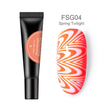 Load image into Gallery viewer, BORN PRETTY Nail Stamping Gel Polish 8ml Black White Stamp Print Oil UV Gel Lacquer Soak Off Varnish for Nail Art Stamping Plate