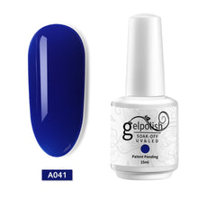Load image into Gallery viewer, ROHWXY 15ml Uv Gel Nail Polish Top Uv Led Gel Nail Art Varnish Hybrid Soak Off Gel Lacquer Lucky Nail Paint Gel Polish Gellak
