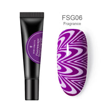 Load image into Gallery viewer, BORN PRETTY Nail Stamping Gel Polish 8ml Black White Stamp Print Oil UV Gel Lacquer Soak Off Varnish for Nail Art Stamping Plate