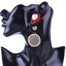 Load image into Gallery viewer, Suitable apparel for different occasion Steel Gold Women Earrings Fashion
