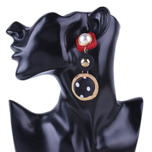 Load image into Gallery viewer, Suitable apparel for different occasion Steel Gold Women Earrings Fashion