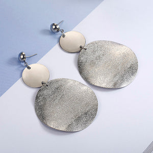 Fashion Statement Earrings 2018 Big Geometric earrings For Women Hanging Dangle Earrings Drop Earing modern Jewelry
