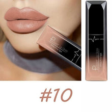 Load image into Gallery viewer, Pudaier Waterproof Liquid Lip Gloss Metallic Matte Lipstick For Lips Cosmetic Sexy Batom Mate Lip Tint Makeup Lasting Lipgloss