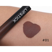 Load image into Gallery viewer, Professional Makeup Velvet Nude Lip gloss Waterproof Liquid Matte Lipstick Long lasting Black Lipstick Set Korean Cosmetics