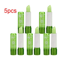 Load image into Gallery viewer, PNF Moisture Lip Balm Aloe Vera Natural Lipbalm Temperature Changed Color Lipstick Long Lasting Nourish Protect Lips Care Makeup