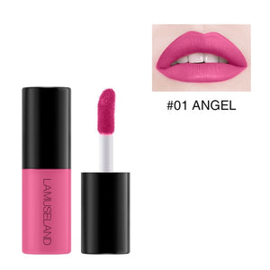1PC Waterproof Long-Lasting Matte Liquid Lipstick Easy To Carry 12 Colors Nude Lip Gloss 3.5g Velvet Red Lip Tint Makeup