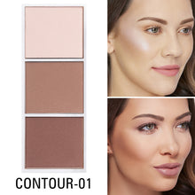 Load image into Gallery viewer, SACE LADY 4 Colors Highlighter Palette Makeup Face Contour Powder Bronzer Make Up Blusher Professional Blush Palette Cosmetics
