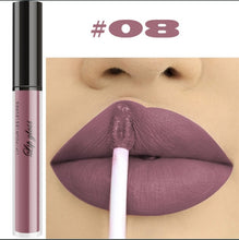 Load image into Gallery viewer, Professional Makeup Velvet Nude Lip gloss Waterproof Liquid Matte Lipstick Long lasting Black Lipstick Set Korean Cosmetics