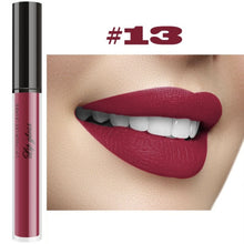 Load image into Gallery viewer, Professional Makeup Velvet Nude Lip gloss Waterproof Liquid Matte Lipstick Long lasting Black Lipstick Set Korean Cosmetics