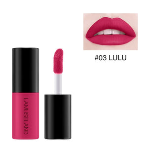 1PC Waterproof Long-Lasting Matte Liquid Lipstick Easy To Carry 12 Colors Nude Lip Gloss 3.5g Velvet Red Lip Tint Makeup
