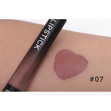 Load image into Gallery viewer, Professional Makeup Velvet Nude Lip gloss Waterproof Liquid Matte Lipstick Long lasting Black Lipstick Set Korean Cosmetics