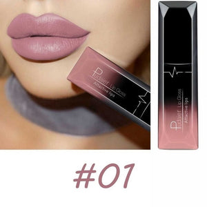 Pudaier Waterproof Liquid Lip Gloss Metallic Matte Lipstick For Lips Cosmetic Sexy Batom Mate Lip Tint Makeup Lasting Lipgloss