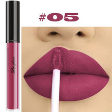 Load image into Gallery viewer, Professional Makeup Velvet Nude Lip gloss Waterproof Liquid Matte Lipstick Long lasting Black Lipstick Set Korean Cosmetics