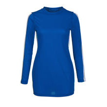 Load image into Gallery viewer, Women O-Neck sexy Dress above Knee mini Tunic Dress