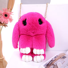 Load image into Gallery viewer, Rabbit Wool Small Crossbody Bag for Women Children