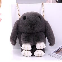 Load image into Gallery viewer, Rabbit Wool Small Crossbody Bag for Women Children