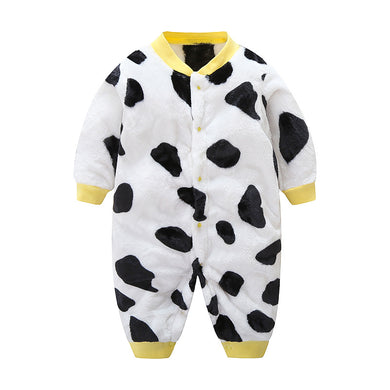 Baby Flannel Polyester Jumpsuit