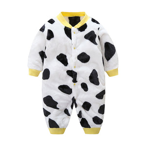 Baby Flannel Polyester Jumpsuit
