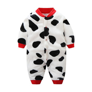 Baby Flannel Polyester Jumpsuit