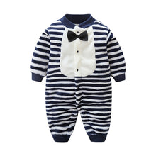 Load image into Gallery viewer, Baby Flannel Polyester Jumpsuit