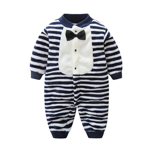 Baby Flannel Polyester Jumpsuit