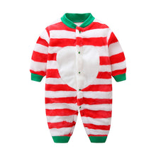 Load image into Gallery viewer, Baby Flannel Polyester Jumpsuit