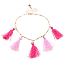 Load image into Gallery viewer, Fashion New Arrival Ankle Bracelet Pom Pom Flower Foot Chain Women Bracelet