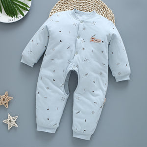 Baby Cotton Clothing Thicken Jumpsuit