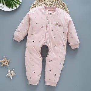 Baby Cotton Clothing Thicken Jumpsuit