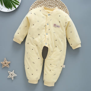 Baby Cotton Clothing Thicken Jumpsuit