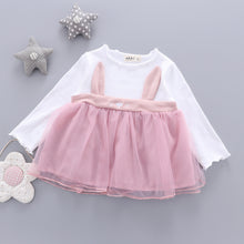 Load image into Gallery viewer, Cotton Baby Girls Pinafore Skirt Sets