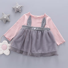 Load image into Gallery viewer, Cotton Baby Girls Pinafore Skirt Sets