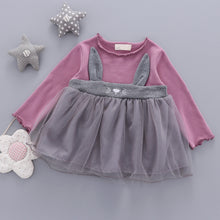 Load image into Gallery viewer, Cotton Baby Girls Pinafore Skirt Sets