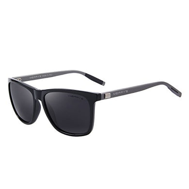 Amazon.com: MERRY'S Unisex Polarized Aluminum Sunglasses Vintage Sun Glasses For Men/Women S8286 (Black, 56): Clothing