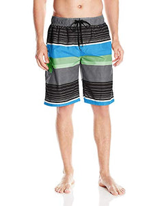 Kanu Surf Men's Barracuda Swim Trunks (Regular & Extended Sizes), Aqua, Small | Amazon.com