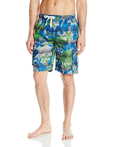 Kanu Surf Men's Barracuda Swim Trunks (Regular & Extended Sizes), Aqua, Small | Amazon.com