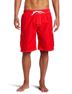 Kanu Surf Men's Barracuda Swim Trunks (Regular & Extended Sizes), Aqua, Small | Amazon.com