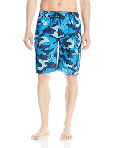 Kanu Surf Men's Barracuda Swim Trunks (Regular & Extended Sizes), Aqua, Small | Amazon.com